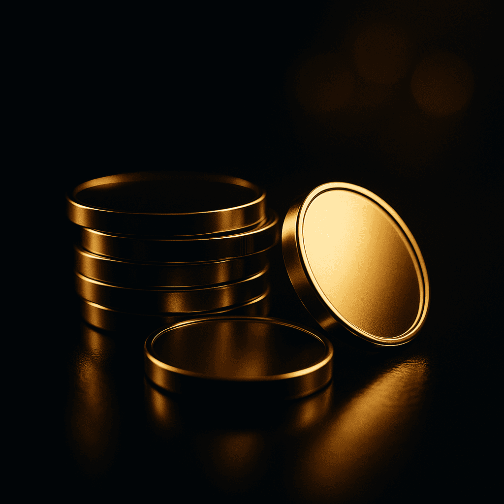 Gold coins